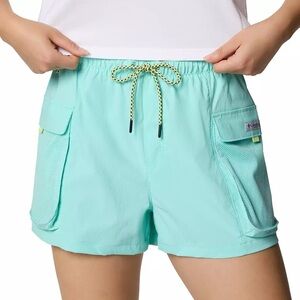NWT‎ Columbia PFG Open Water Shorts Medium Water Resistant Cargo Pockets UPF